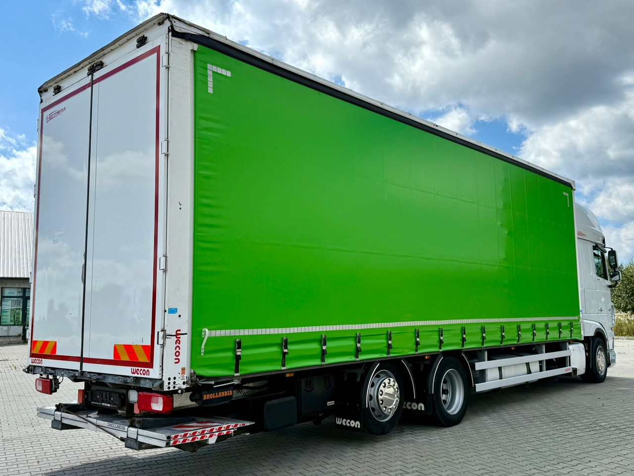 DAF XF 450 / FIRANKA / WINDA / 23 EUROPALETY / 9.4 M DŁUGOŚCI / 6x2 - شاحنة ستارة: صور 3 DAF XF 450 / FIRANKA / WINDA / 23 EUROPALETY / 9.4 M DŁUGOŚCI / 6x2 - شاحنة ستارة: صور 3