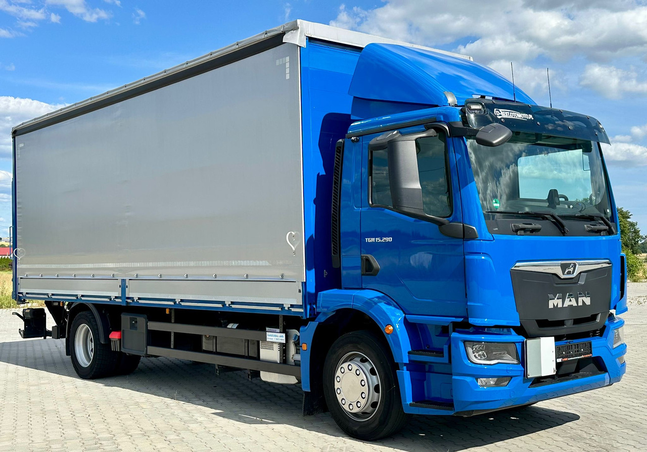 MAN TGM 15.290 / FIRANKA / WINDA / AUTOMAT / 2021 ROK / 18 EUROPALET / 15 T DMC - شاحنة ستارة: صور 1 MAN TGM 15.290 / FIRANKA / WINDA / AUTOMAT / 2021 ROK / 18 EUROPALET / 15 T DMC - شاحنة ستارة: صور 1