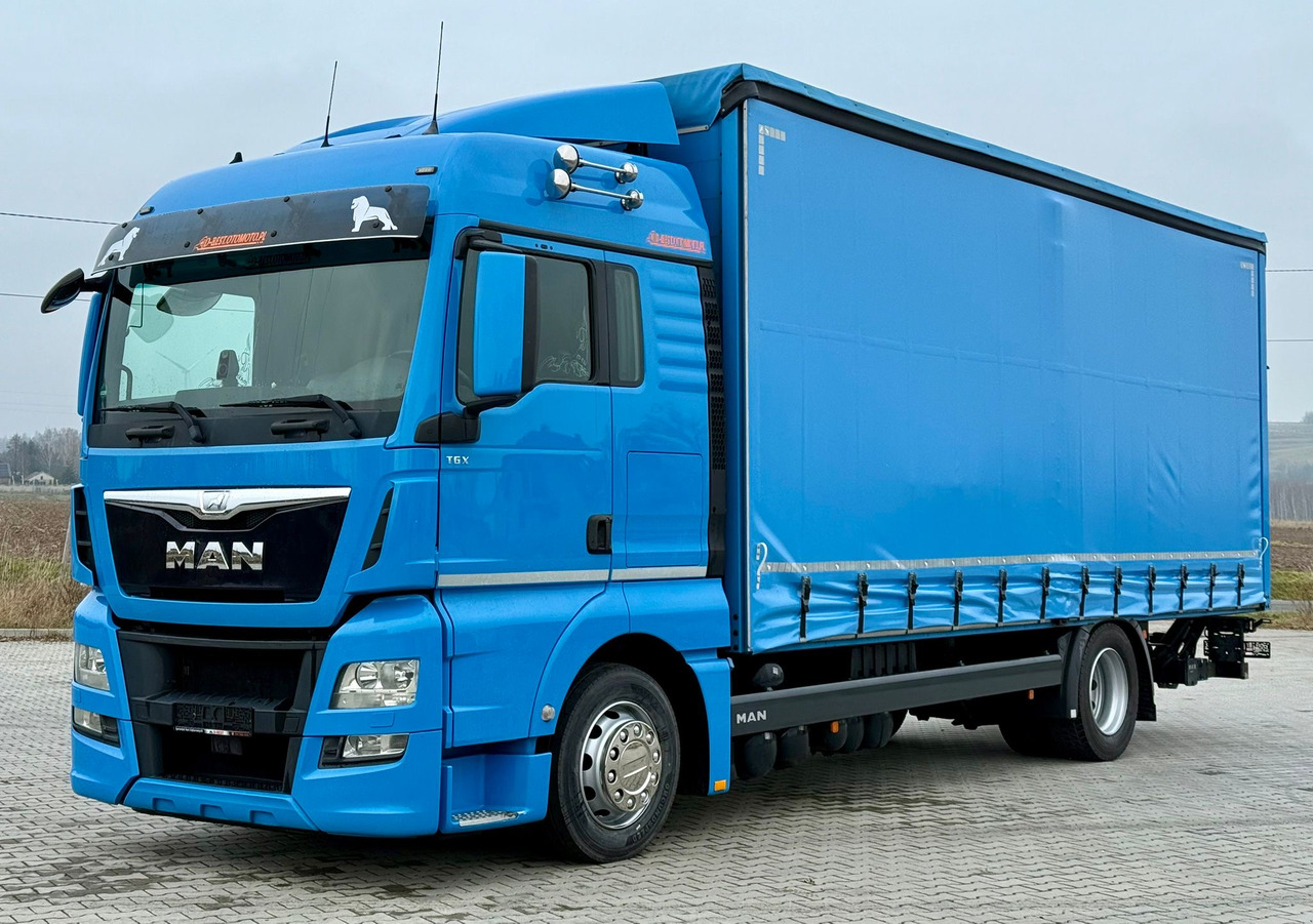 MAN TGX 18.360 / FIRANKA / WINDA / AUTOMAT / NOWE OPONY / EURO 6 / SYPIALKA / SPROWADZONY - شاحنة ستارة: صور 2 MAN TGX 18.360 / FIRANKA / WINDA / AUTOMAT / NOWE OPONY / EURO 6 / SYPIALKA / SPROWADZONY - شاحنة ستارة: صور 2
