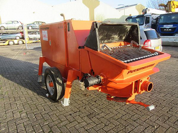 2014 PUTZMEISTER BSA 1005 DC concrete pump - مضخة خرسانة ثابتة: صور 4 2014 PUTZMEISTER BSA 1005 DC concrete pump - مضخة خرسانة ثابتة: صور 4