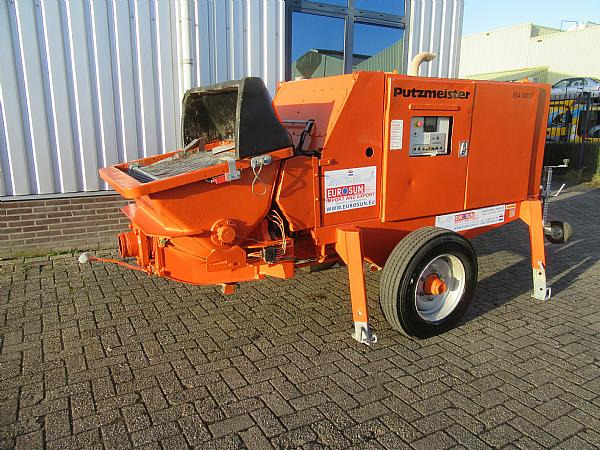 2014 PUTZMEISTER BSA 1005 DC concrete pump - مضخة خرسانة ثابتة: صور 2 2014 PUTZMEISTER BSA 1005 DC concrete pump - مضخة خرسانة ثابتة: صور 2