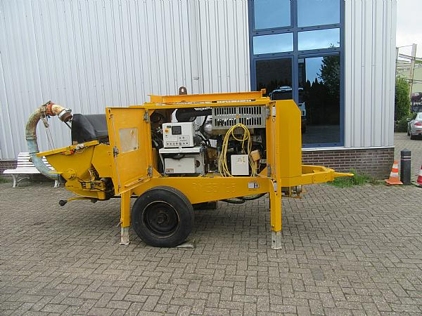 2014 PUTZMEISTER BSA 1005 DC- concrete pump. - مضخة خرسانة ثابتة: صور 3 2014 PUTZMEISTER BSA 1005 DC- concrete pump. - مضخة خرسانة ثابتة: صور 3
