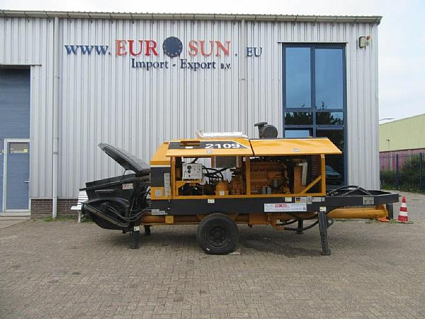 2014 PUTZMEISTER BSA 21 09 H - D - مضخة خرسانة ثابتة: صور 1 2014 PUTZMEISTER BSA 21 09 H - D - مضخة خرسانة ثابتة: صور 1