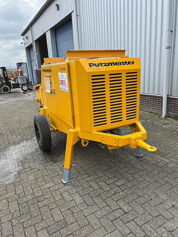 2014 PUTZMEISTER BSA1005 DC trailer mounted. - مضخة خرسانة ثابتة: صور 3 2014 PUTZMEISTER BSA1005 DC trailer mounted. - مضخة خرسانة ثابتة: صور 3