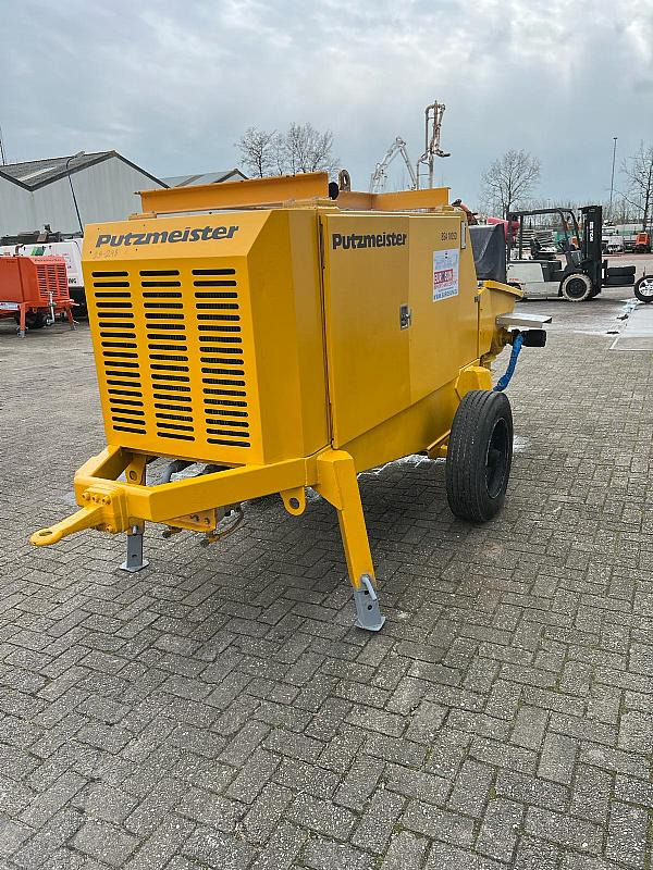 2014 PUTZMEISTER BSA1005 DC trailer mounted. - مضخة خرسانة ثابتة: صور 1 2014 PUTZMEISTER BSA1005 DC trailer mounted. - مضخة خرسانة ثابتة: صور 1