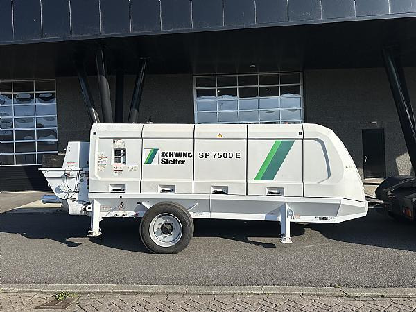 2022  SCHWING  SP 7500 E -250 kw trailer pump - مضخة خرسانة ثابتة: صور 1 2022  SCHWING  SP 7500 E -250 kw trailer pump - مضخة خرسانة ثابتة: صور 1