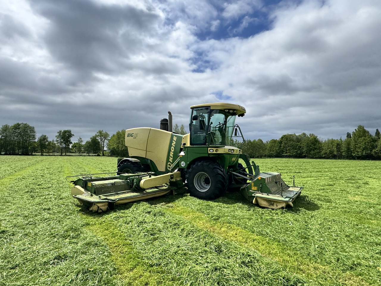 Krone Big M 420 CV - جزازة: صور 4 Krone Big M 420 CV - جزازة: صور 4