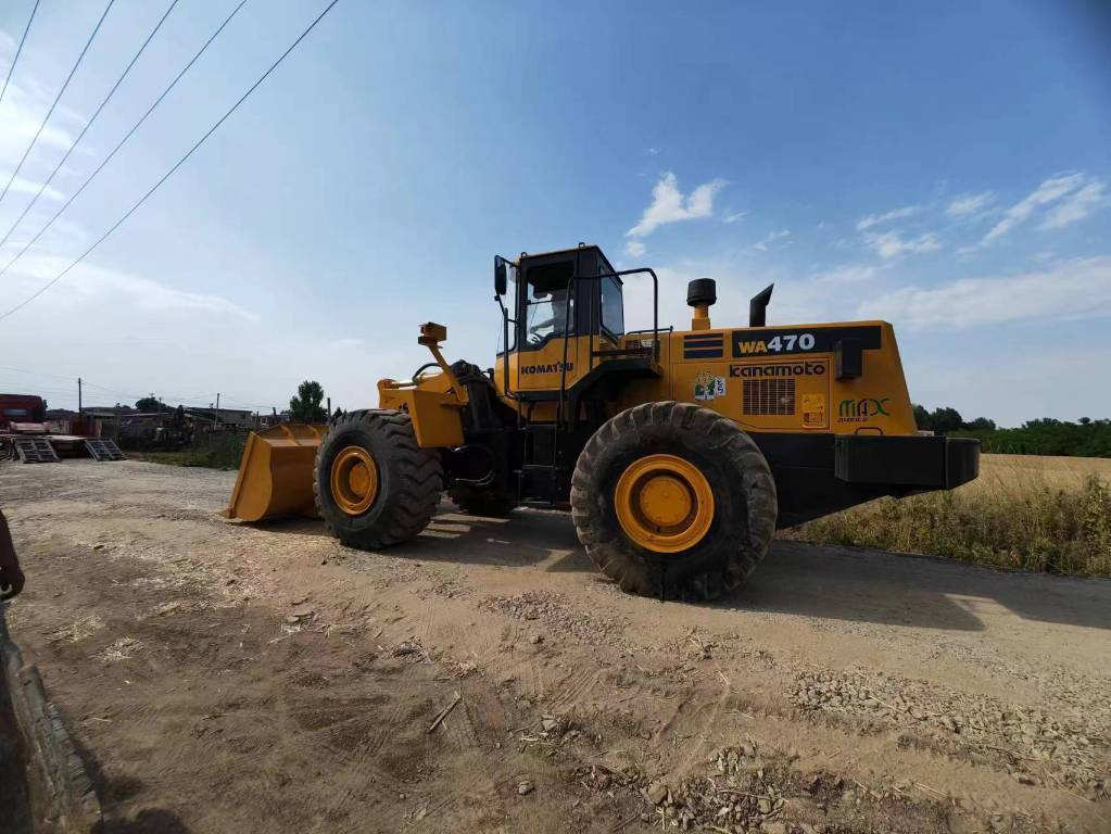 Komatsu WA 470-3 - اللودر بعجل: صور 1 Komatsu WA 470-3 - اللودر بعجل: صور 1