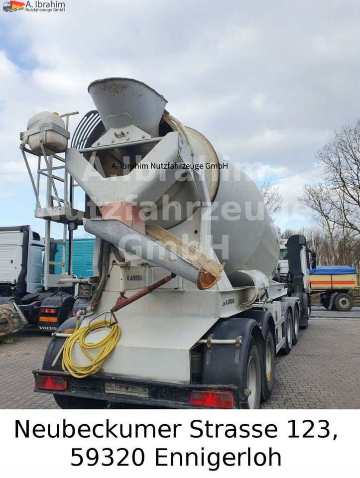 Betonmischerauflieger Karrena 12 cbm, 2 achsen, Topzustand - نصف مقطورة: صور 2 Betonmischerauflieger Karrena 12 cbm, 2 achsen, Topzustand - نصف مقطورة: صور 2
