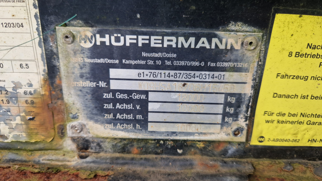 تأجير Hüffermann HSA Hüffermann HSA: صور 12