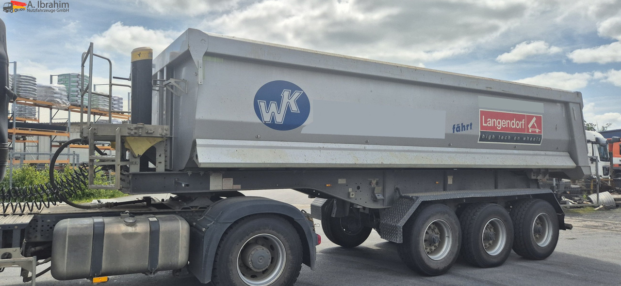 Langendorf SKS-HS 24/29 24 cbm, einsatzbereit - قلابة نصف مقطورة: صور 1 Langendorf SKS-HS 24/29 24 cbm, einsatzbereit - قلابة نصف مقطورة: صور 1