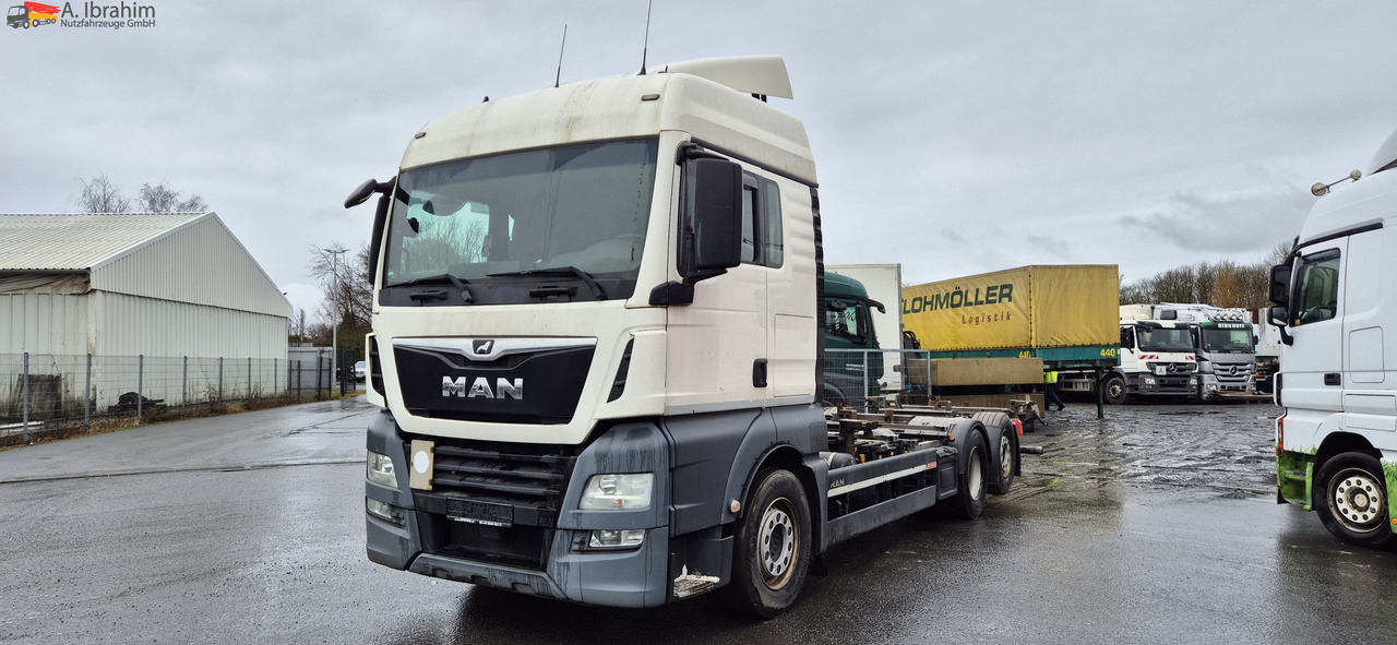 MAN TGX 26.460 Vario-Rahmen deutsches Fahrzeug. ohne Wechselbrücke - شاحنة ستارة: صور 1 MAN TGX 26.460 Vario-Rahmen deutsches Fahrzeug. ohne Wechselbrücke - شاحنة ستارة: صور 1