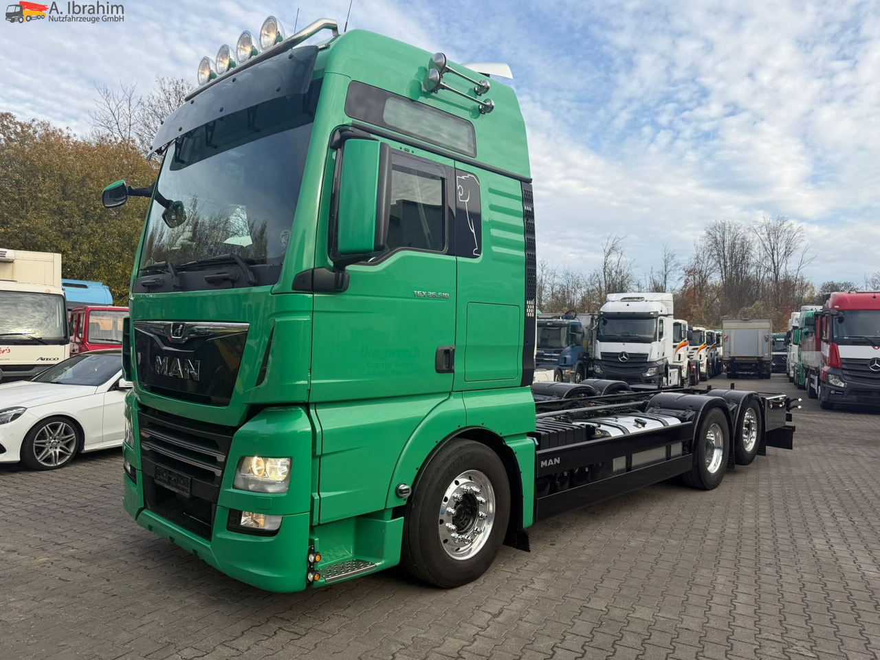 MAN TGX 26.510 Retarder | 6x2 | Klima Euro 6d | Full Service Truck - الشاسيه شاحنة: صور 1 MAN TGX 26.510 Retarder | 6x2 | Klima Euro 6d | Full Service Truck - الشاسيه شاحنة: صور 1