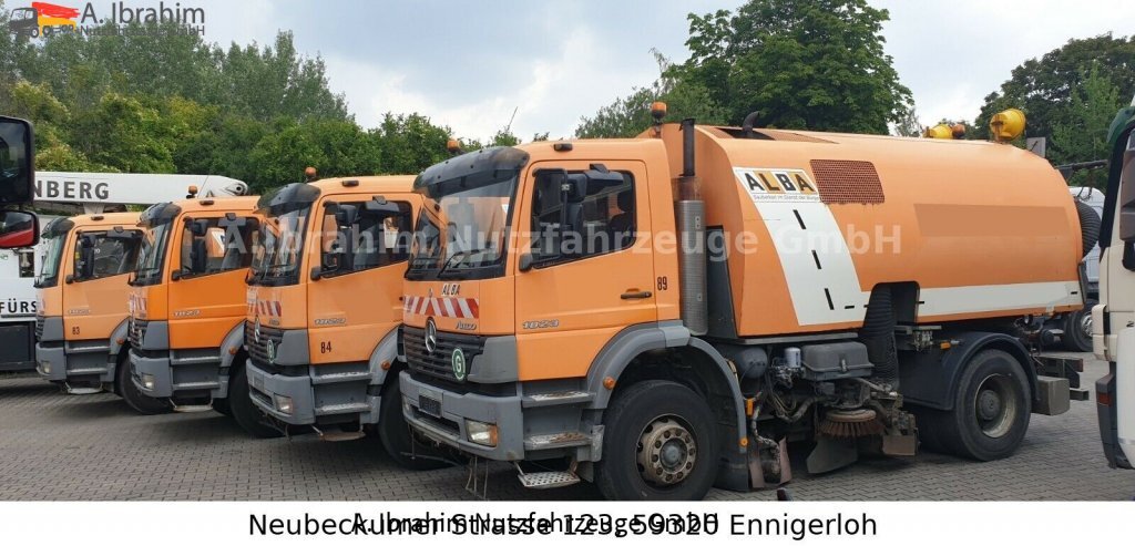 Mercedes-Benz 1823 DB 1823,Optifant 70, 3677 h Betriebsst., 2 Motors, 3 Pedals - سياره كنس شوارع: صور 2 Mercedes-Benz 1823 DB 1823,Optifant 70, 3677 h Betriebsst., 2 Motors, 3 Pedals - سياره كنس شوارع: صور 2