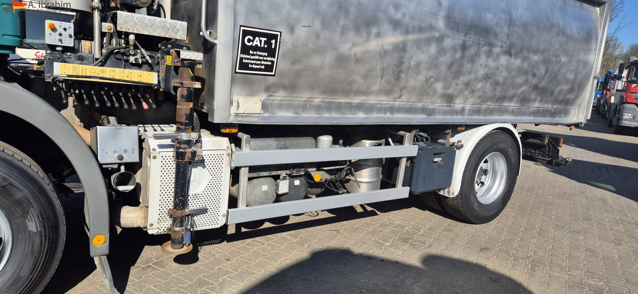 Mercedes-Benz 1824 Kipper Kran, Edelstahlaufbau Tierentsorgung - قلابات, شاحنة كرين: صور 5 Mercedes-Benz 1824 Kipper Kran, Edelstahlaufbau Tierentsorgung - قلابات, شاحنة كرين: صور 5