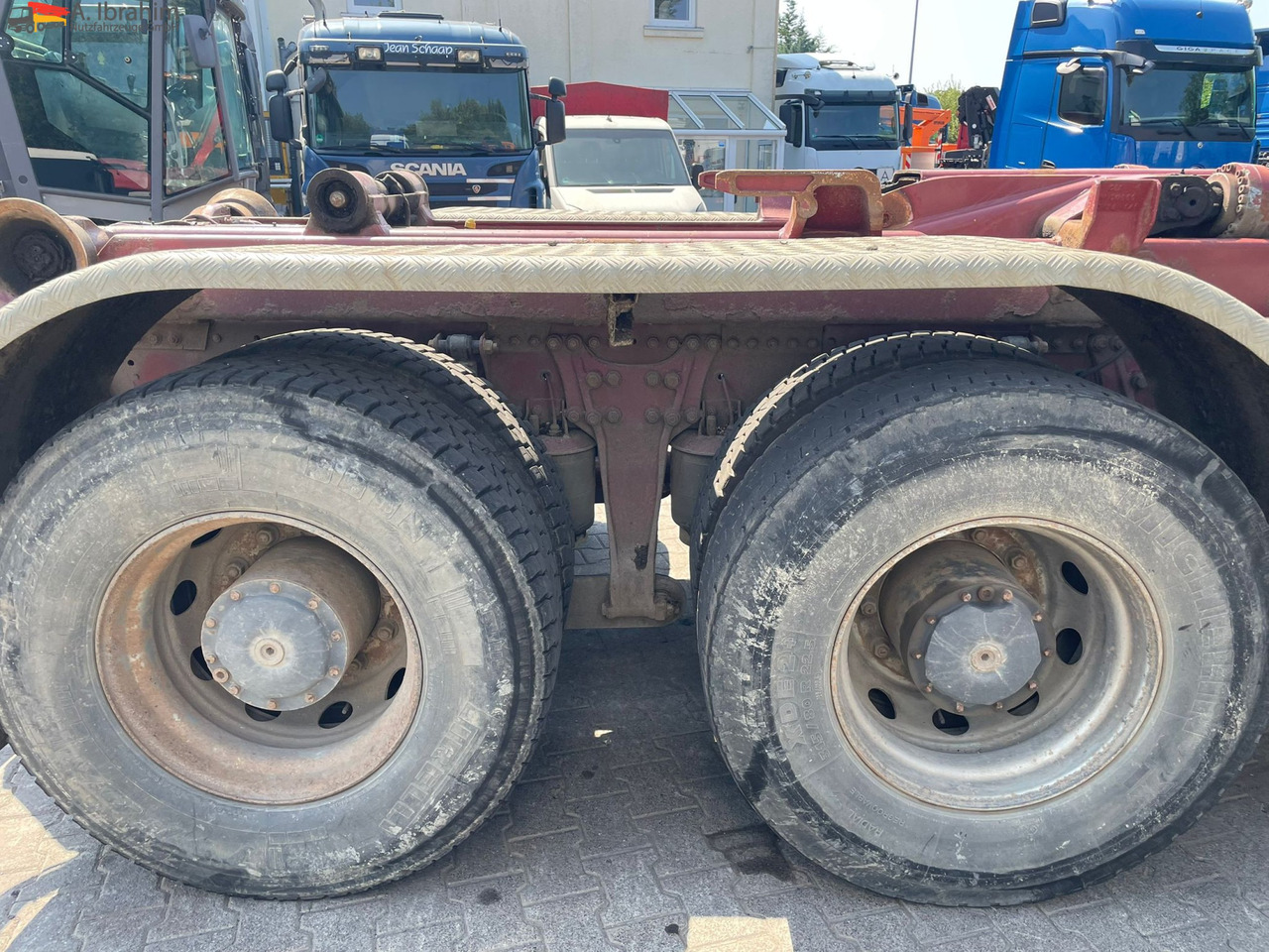 Mercedes-Benz 2643 6x4 | Blatt Luft | Meiller Haken, mp1 - شاحنة ذات الخطاف: صور 5 Mercedes-Benz 2643 6x4 | Blatt Luft | Meiller Haken, mp1 - شاحنة ذات الخطاف: صور 5