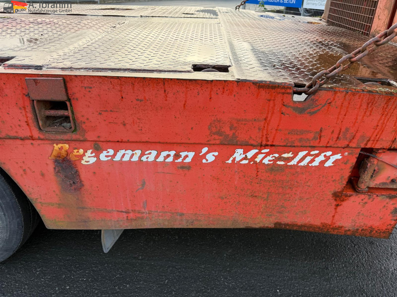 Nooteboom OSD-48-03 V/L ausziehbar | 1 x Lenkachse | Rampen - عربة مسطحة منخفضة نصف مقطورة: صور 5 Nooteboom OSD-48-03 V/L ausziehbar | 1 x Lenkachse | Rampen - عربة مسطحة منخفضة نصف مقطورة: صور 5