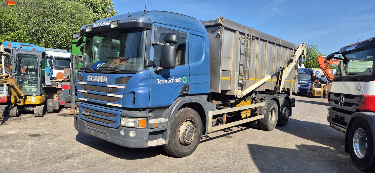 Scania P 380 Edelstahlkipper Tierentsorgung - قلابات: صور 1 Scania P 380 Edelstahlkipper Tierentsorgung - قلابات: صور 1