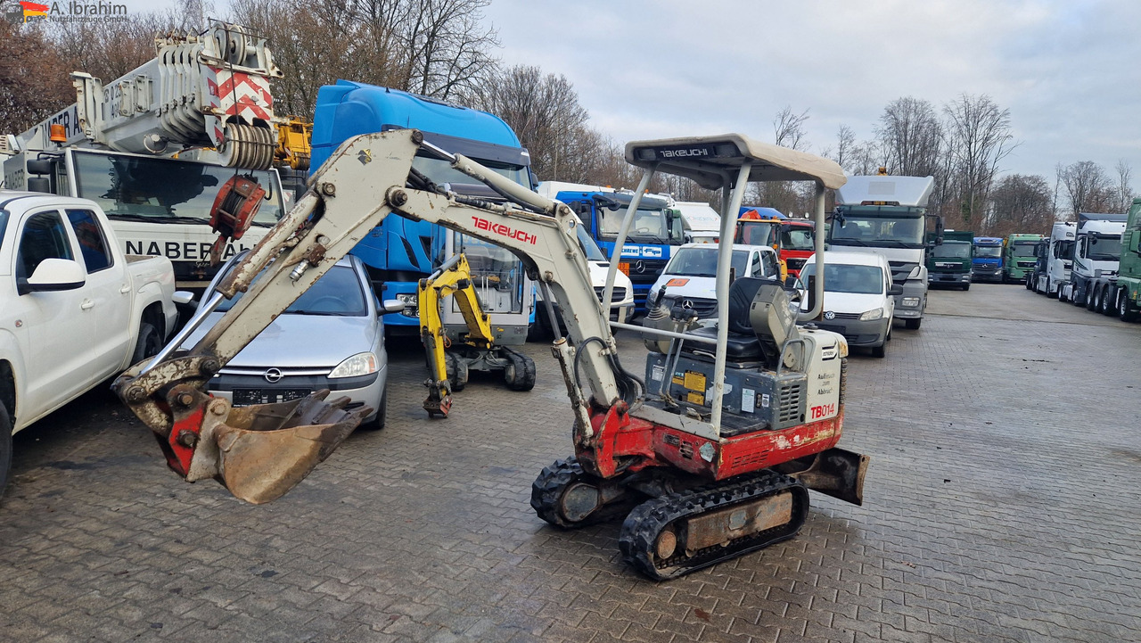 Takeuchi TB 014 Minibagger Zustand gut - حفارة مصغرة: صور 1 Takeuchi TB 014 Minibagger Zustand gut - حفارة مصغرة: صور 1