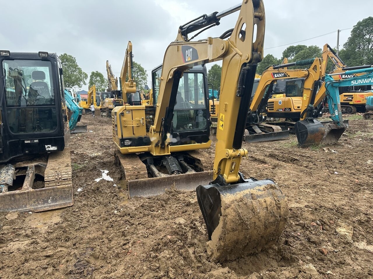 Caterpillar 305.5E - حفارة مصغرة: صور 4 Caterpillar 305.5E - حفارة مصغرة: صور 4