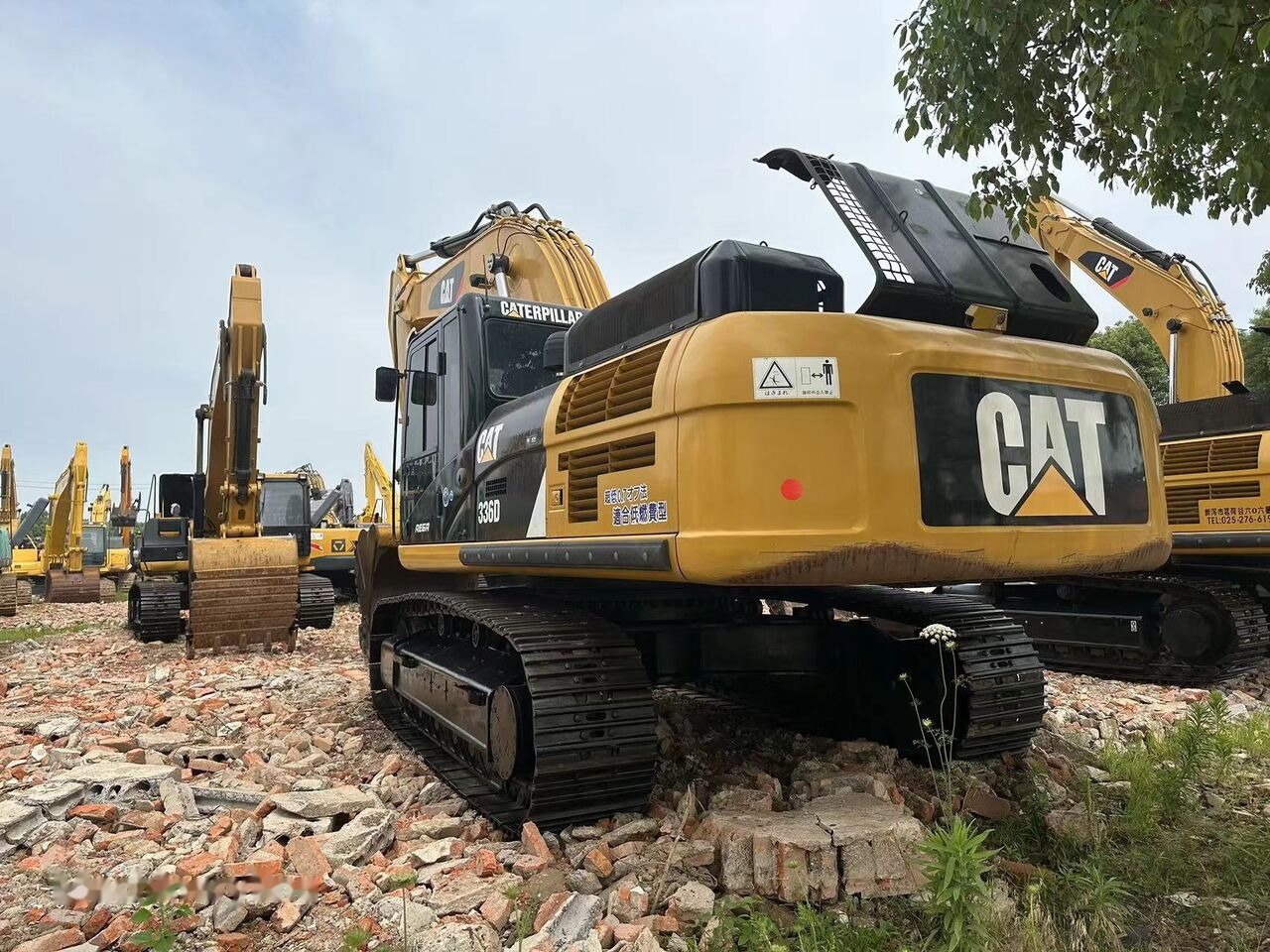 حفارات زحافة Caterpillar 336D: صور 6