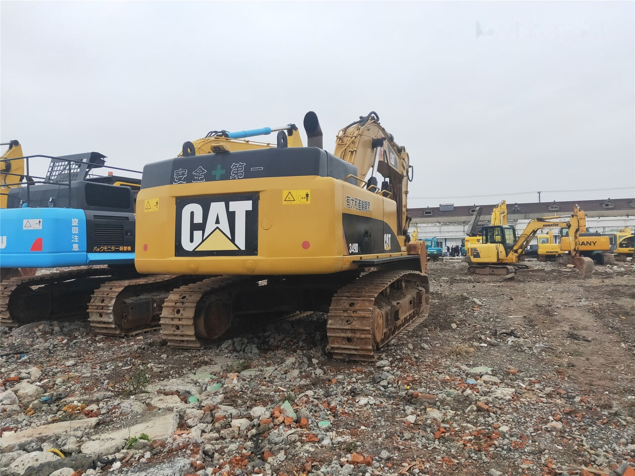 Caterpillar 349DL - حفارات زحافة: صور 2 Caterpillar 349DL - حفارات زحافة: صور 2