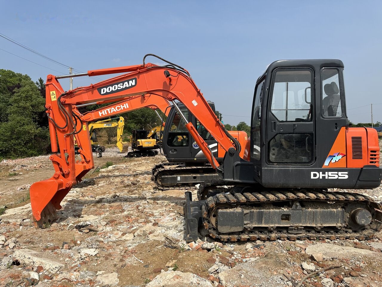Doosan DH55 - حفارات زحافة: صور 1 Doosan DH55 - حفارات زحافة: صور 1