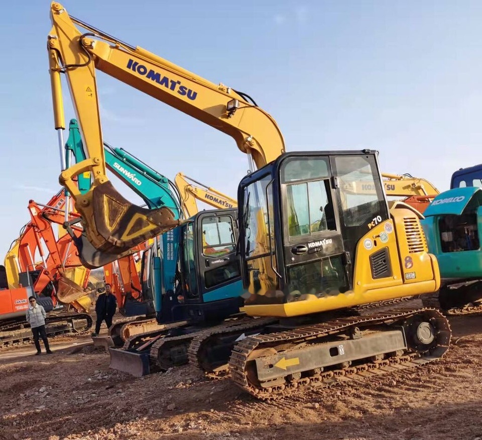 حفارات زحافة Komatsu PC70: صور 6