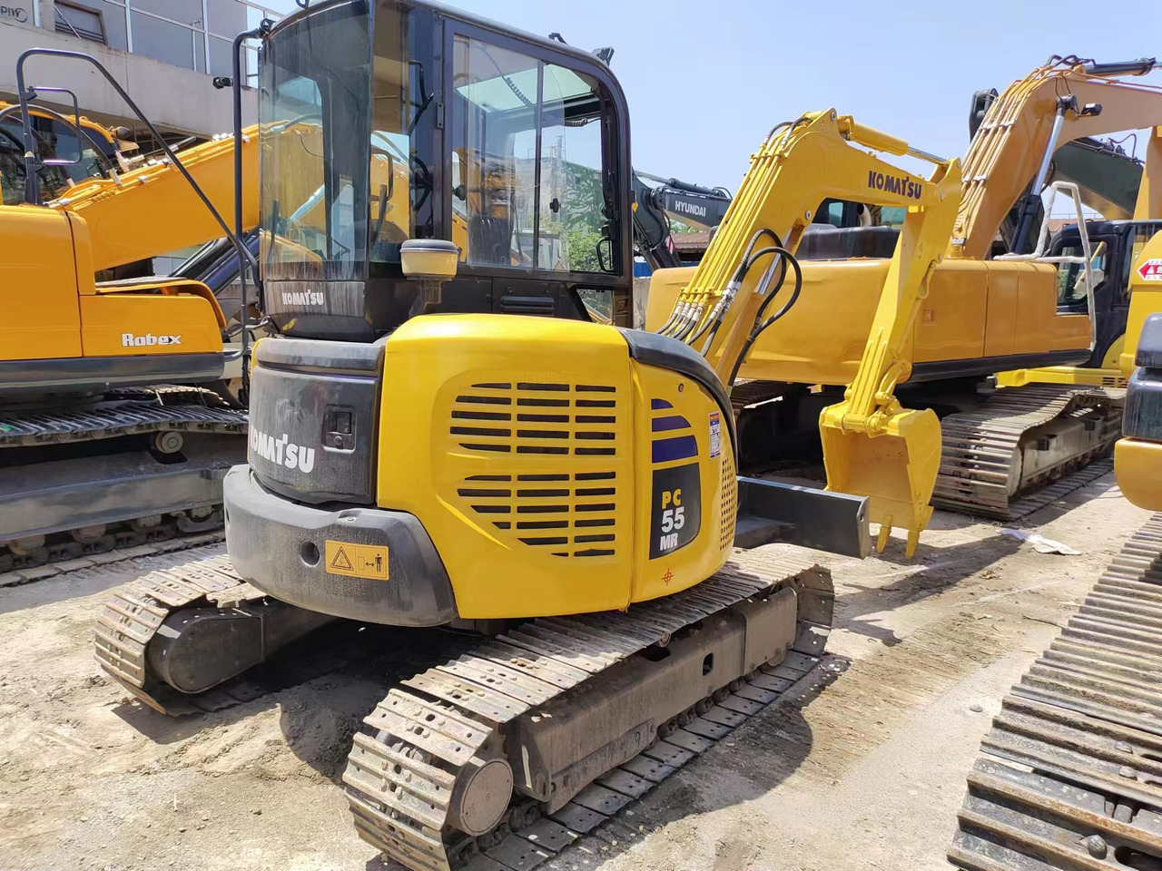 KOMATSU PC55MR - حفارة مصغرة: صور 1 KOMATSU PC55MR - حفارة مصغرة: صور 1