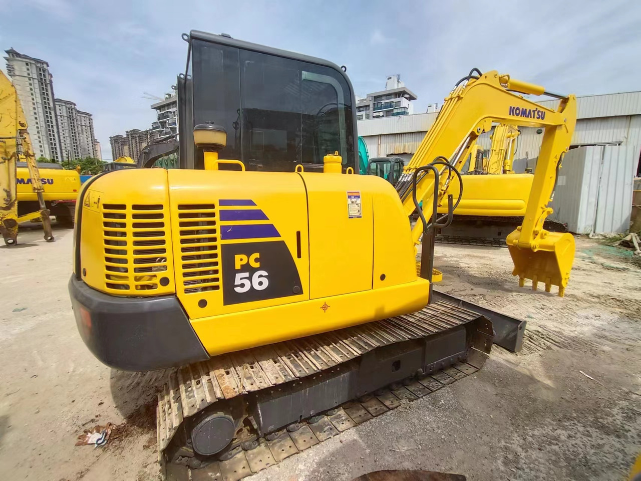 KOMATSU PC56-7 - حفارة مصغرة: صور 4 KOMATSU PC56-7 - حفارة مصغرة: صور 4