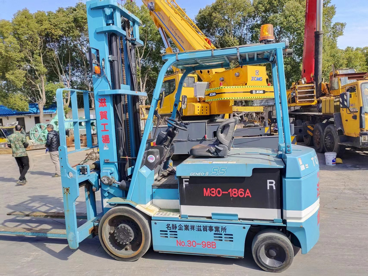TOYOTA 7FBCU55 electric forklift from Japan original - رافعة شوكية كهربائية: صور 1 TOYOTA 7FBCU55 electric forklift from Japan original - رافعة شوكية كهربائية: صور 1