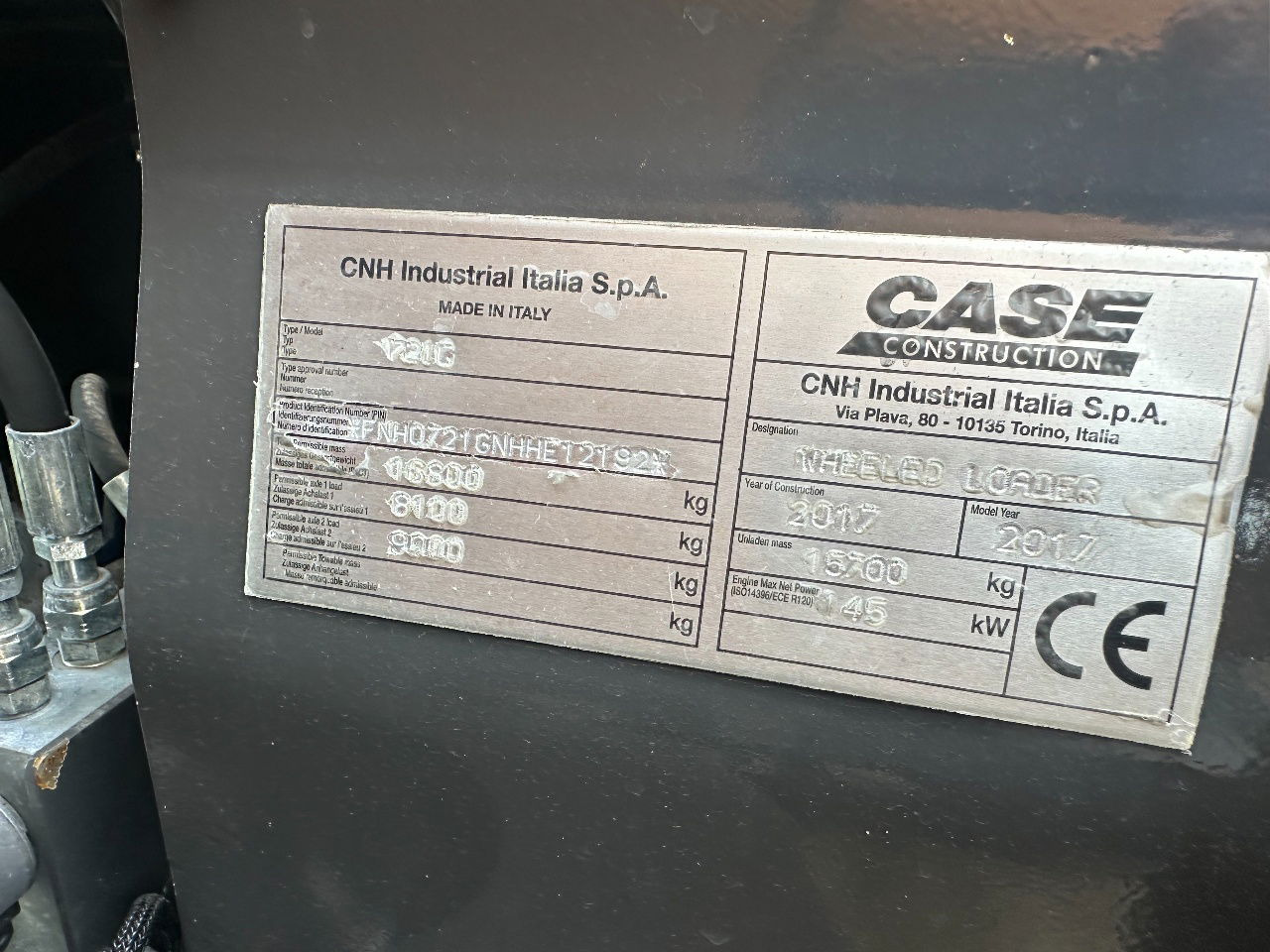 اللودر بعجل Case 721G: صور 13 اللودر بعجل Case 721G: صور 13