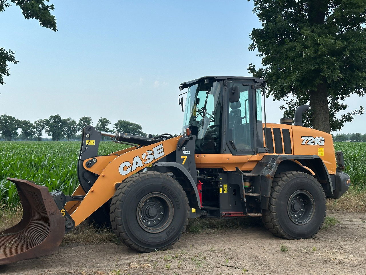 اللودر بعجل Case 721G: صور 6 اللودر بعجل Case 721G: صور 6