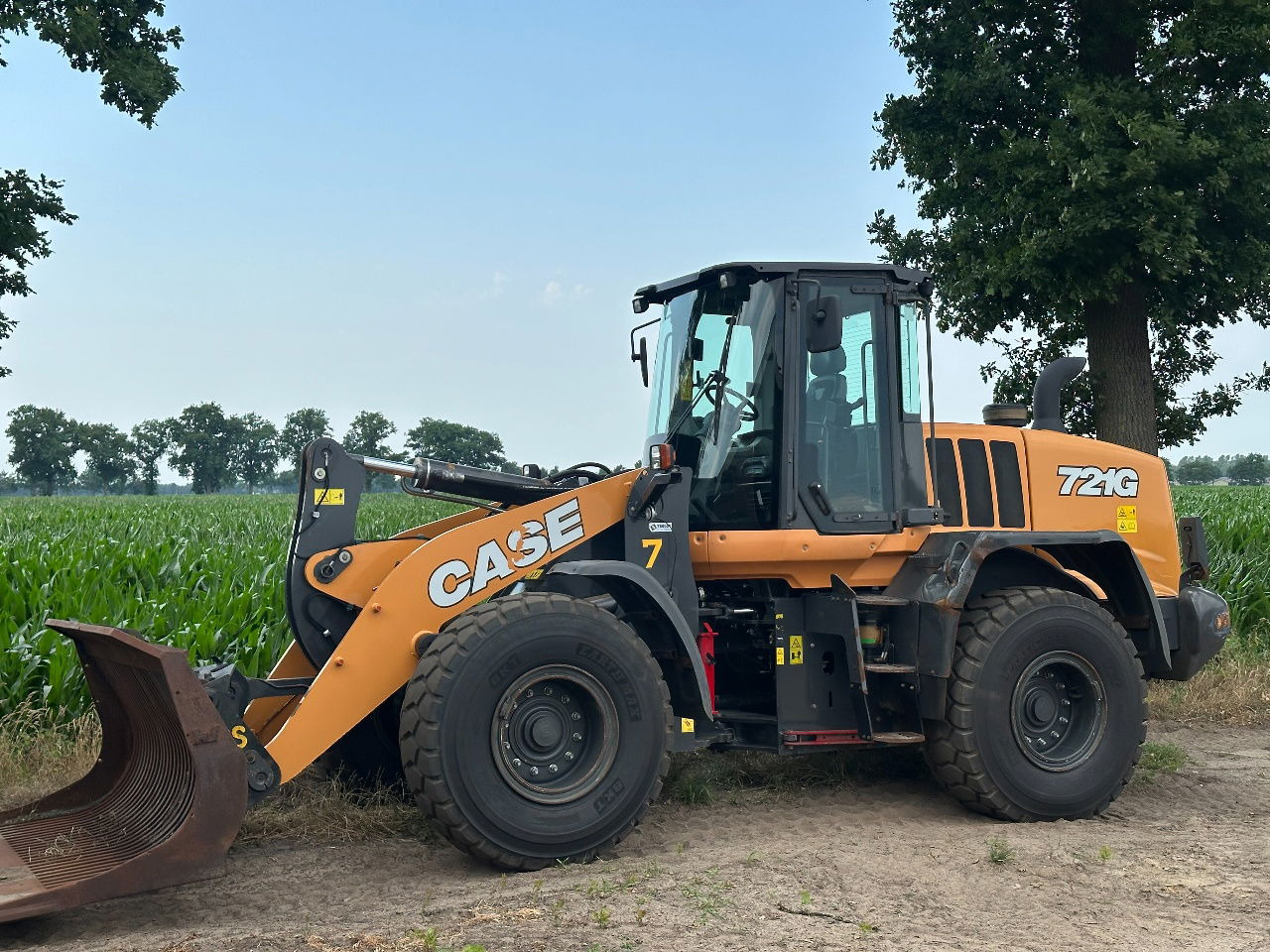 اللودر بعجل Case 721G: صور 7 اللودر بعجل Case 721G: صور 7