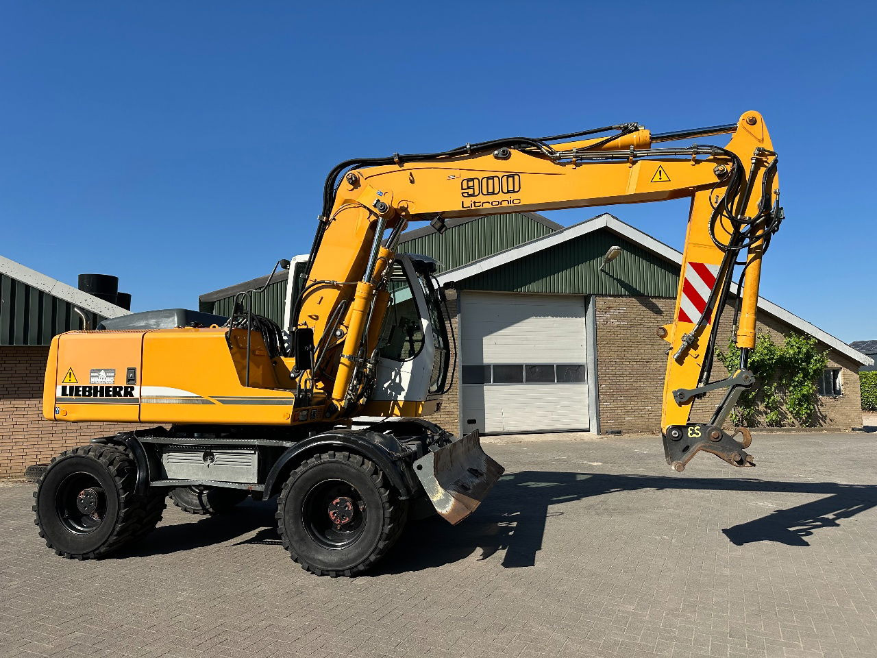 حفارة على عجلات Liebherr A900C: صور 7