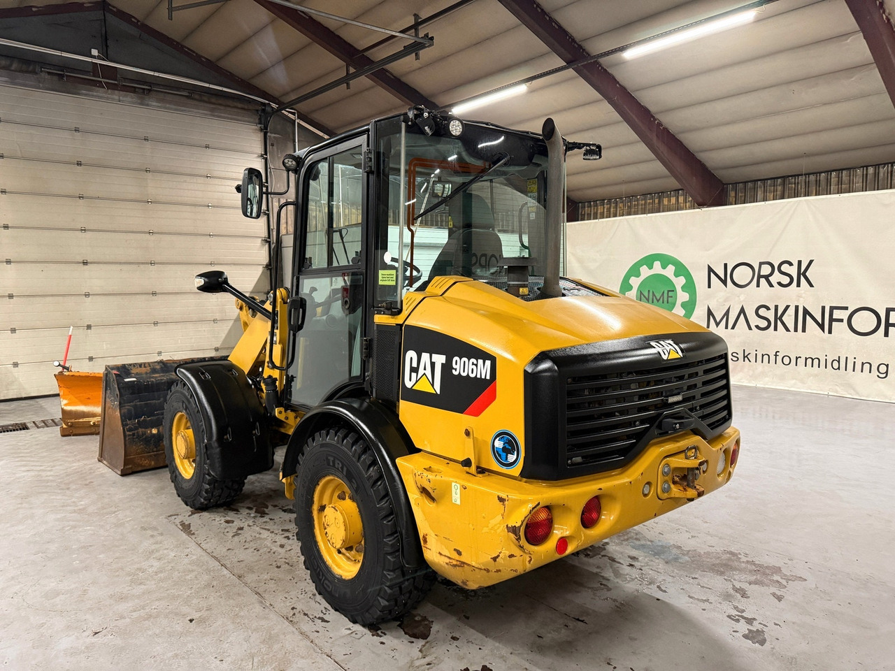 Cat 906M High Flow, 40 km/t med skuff og plog # TIL LEIE# - اللودر بعجل: صور 3 Cat 906M High Flow, 40 km/t med skuff og plog # TIL LEIE# - اللودر بعجل: صور 3