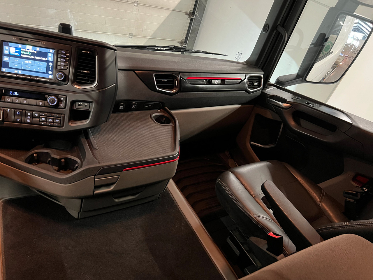 شاحنة ذات الخطاف Scania R 580 med Joab krok: صور 18