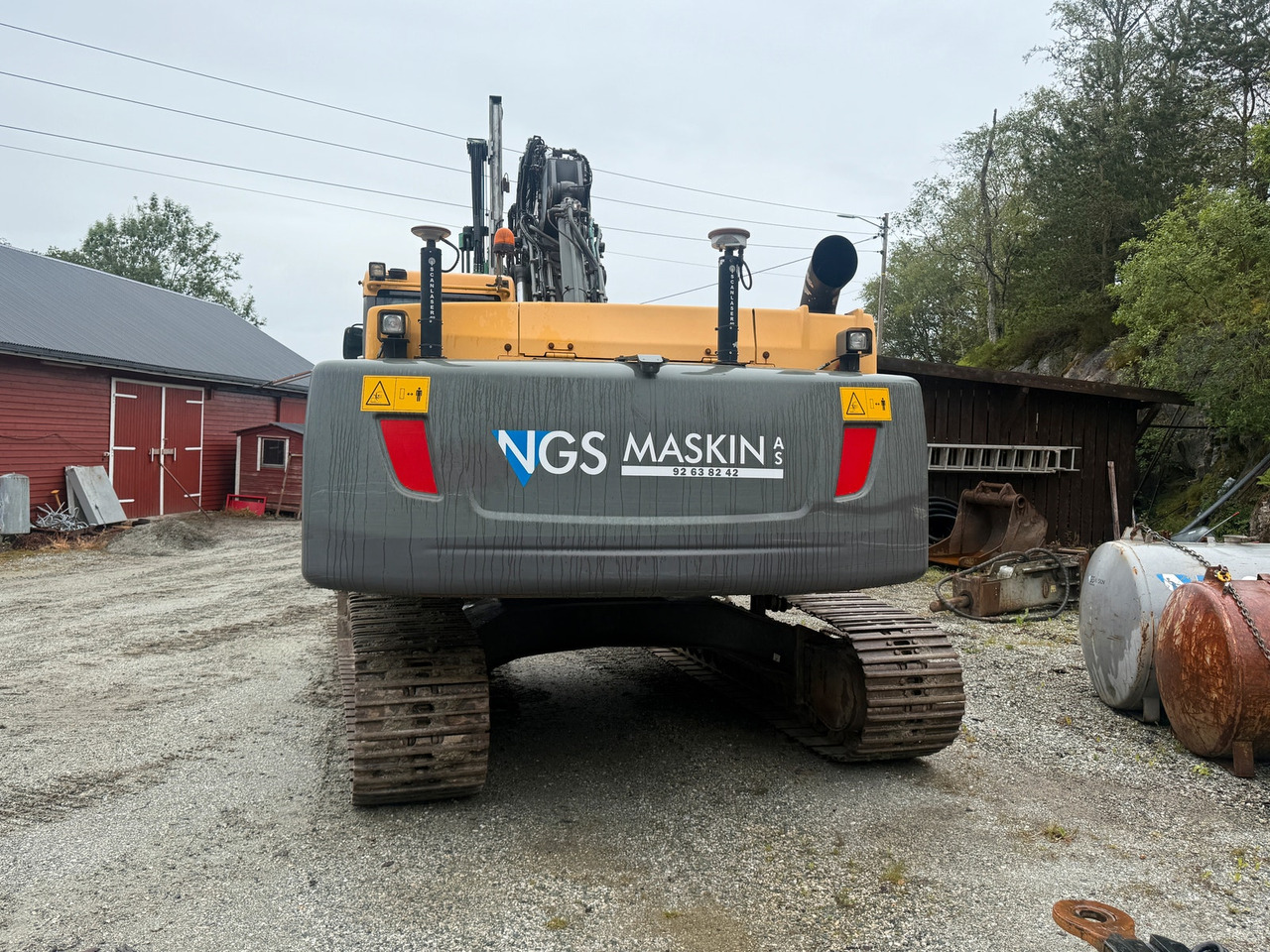 Volvo EC250DL med Montabert tårn - حفارات زحافة: صور 5 Volvo EC250DL med Montabert tårn - حفارات زحافة: صور 5