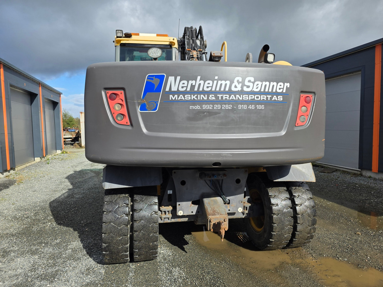 Volvo EW160C - حفارة على عجلات: صور 4 Volvo EW160C - حفارة على عجلات: صور 4