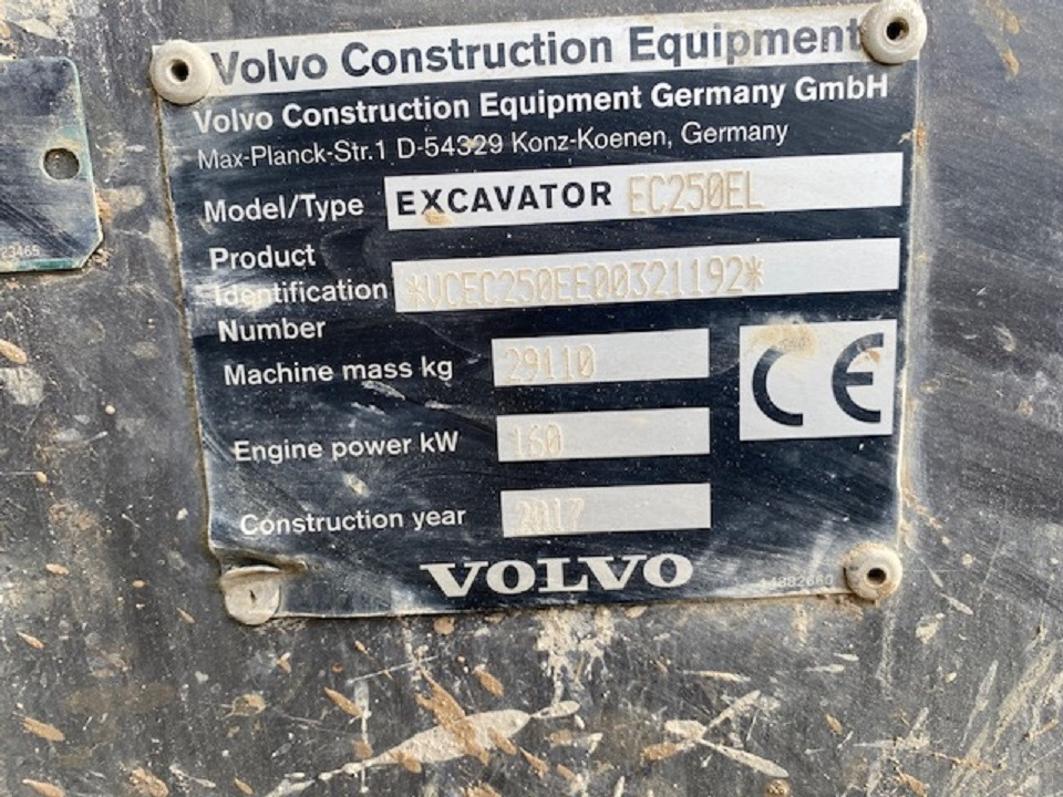VOLVO EC250EL - هدم: صور 5 VOLVO EC250EL - هدم: صور 5