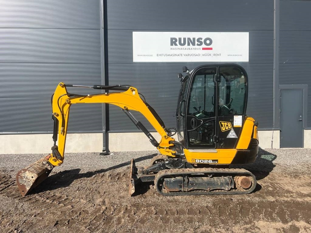 JCB 8026 CTS - حفارة مصغرة: صور 2 JCB 8026 CTS - حفارة مصغرة: صور 2