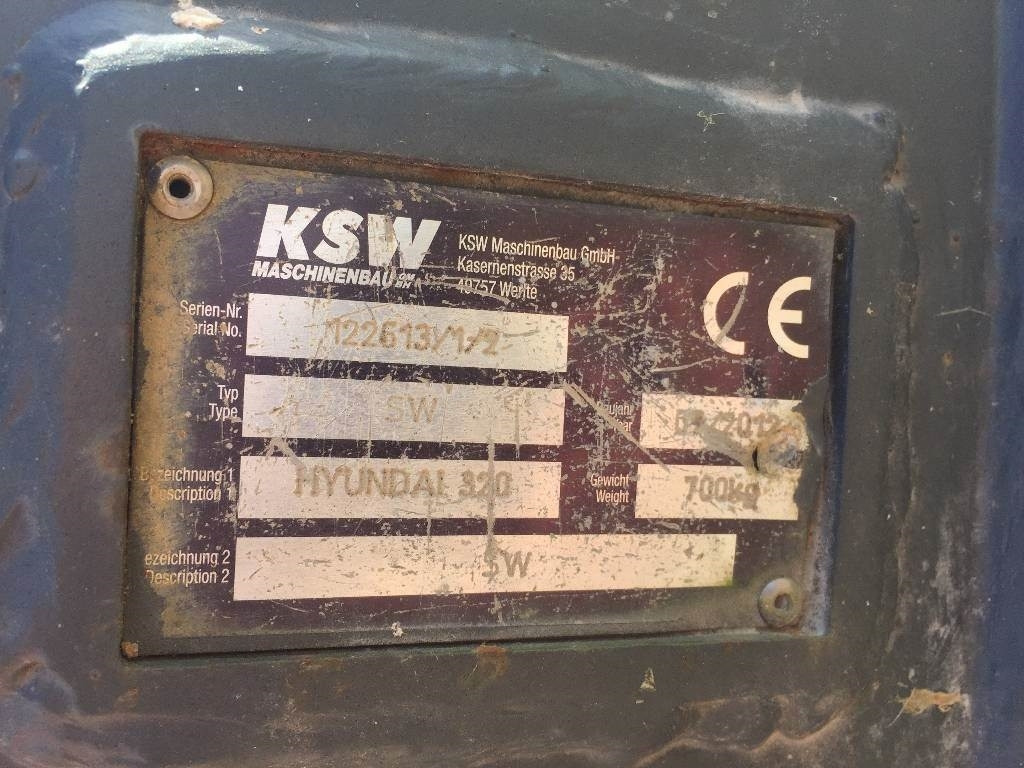 KSW SW - وصلة الربط للمعدات المعلقة - حفارة: صور 5 KSW SW - وصلة الربط للمعدات المعلقة - حفارة: صور 5