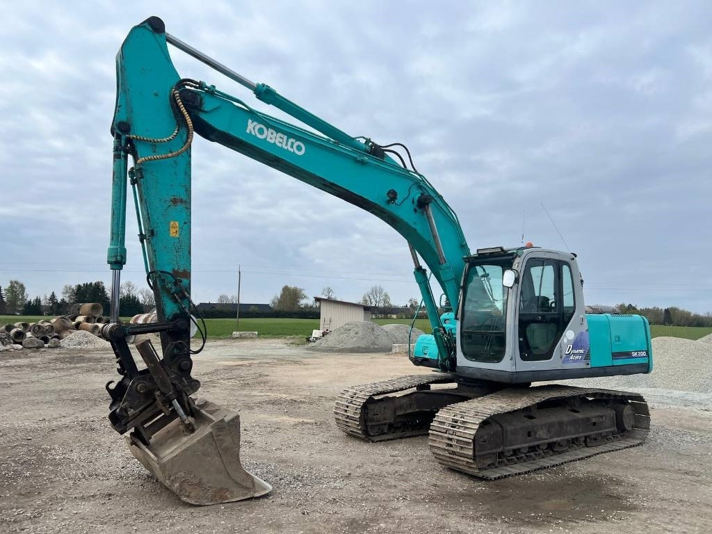 Kobelco SK 200-6 E - حفارات زحافة: صور 1 Kobelco SK 200-6 E - حفارات زحافة: صور 1