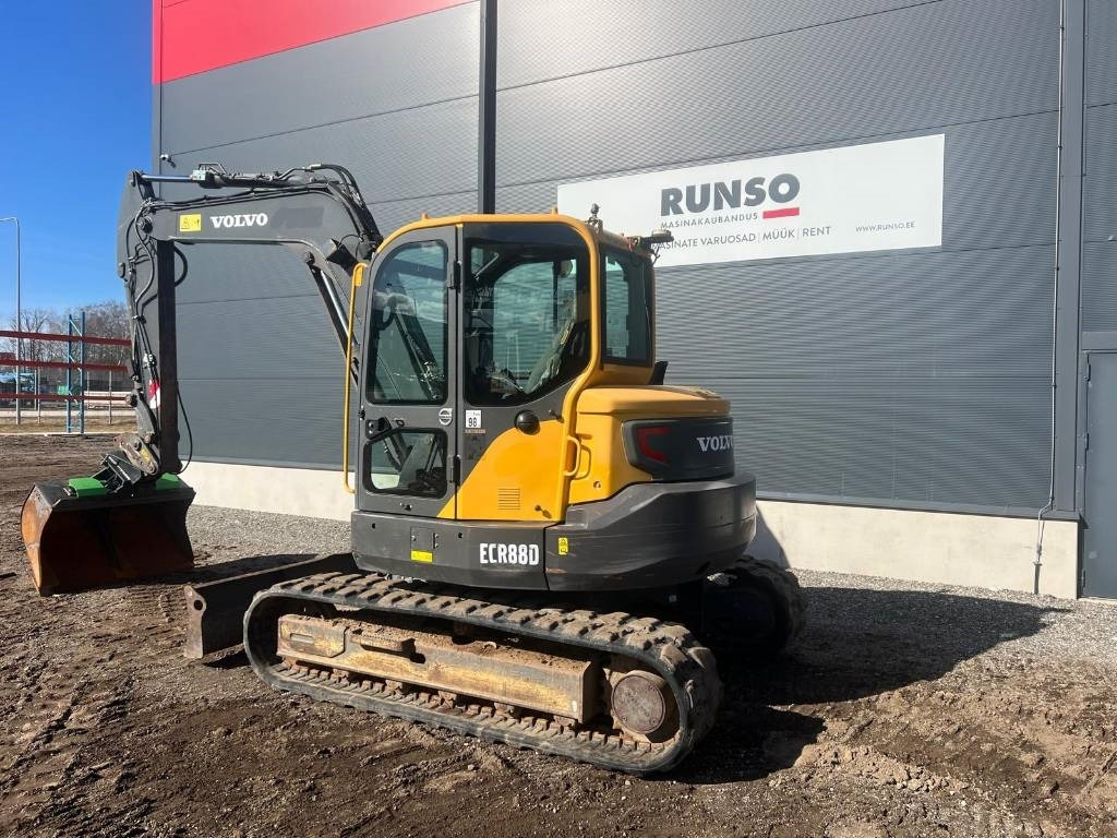 Volvo ECR 88 D - حفارة مصغرة: صور 3 Volvo ECR 88 D - حفارة مصغرة: صور 3