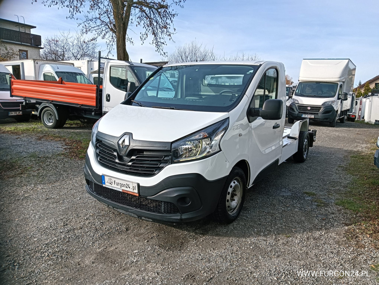 RENAULT TRAFIC PLATFORMA DO ZABUDOWY NR 876 - الشاحنات الصغيرة: صور 1 RENAULT TRAFIC PLATFORMA DO ZABUDOWY NR 876 - الشاحنات الصغيرة: صور 1