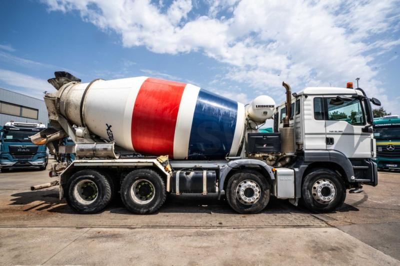 MAN TGS 32 360 BB+ LIEBHERR 9m3 - شاحنة خلاطة خرسانة: صور 3 MAN TGS 32 360 BB+ LIEBHERR 9m3 - شاحنة خلاطة خرسانة: صور 3