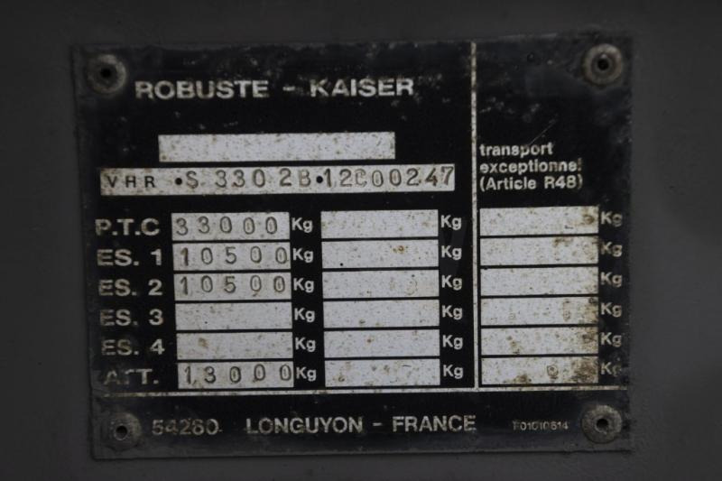 ROBUSTE-KAISER S3302-2XLAMES/BLAD/SPRING - قلابة نصف مقطورة: صور 5 ROBUSTE-KAISER S3302-2XLAMES/BLAD/SPRING - قلابة نصف مقطورة: صور 5