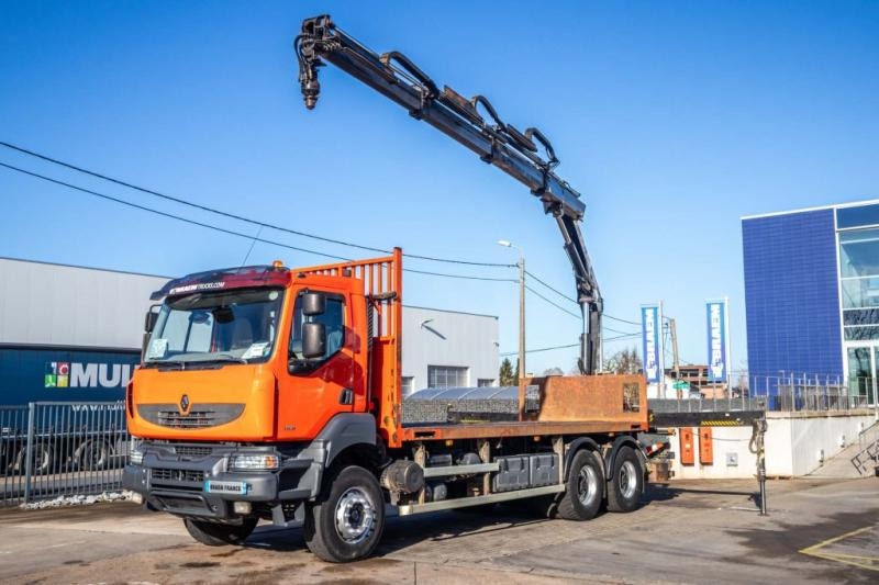 Renault KERAX 380DXI+E5+PK16TM/3EXT - شاحنات مسطحة, شاحنة كرين: صور 1 Renault KERAX 380DXI+E5+PK16TM/3EXT - شاحنات مسطحة, شاحنة كرين: صور 1