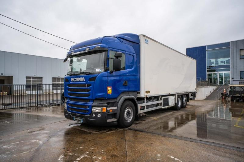 Scania R 410+CHEREAU+CARRIER 1150 MT+DHOLLANDIA 2.5T - مبردة شاحنة: صور 1 Scania R 410+CHEREAU+CARRIER 1150 MT+DHOLLANDIA 2.5T - مبردة شاحنة: صور 1