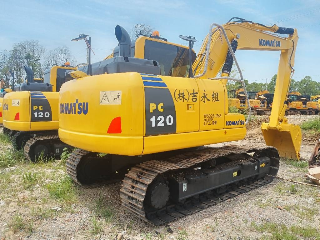 Komatsu PC 120-8 - حفارة مصغرة: صور 1 Komatsu PC 120-8 - حفارة مصغرة: صور 1